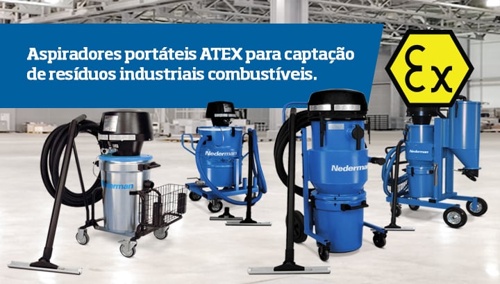 Campanha aspiradores ATEX