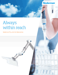 Nederman FX2 Extraction Arms laboratory