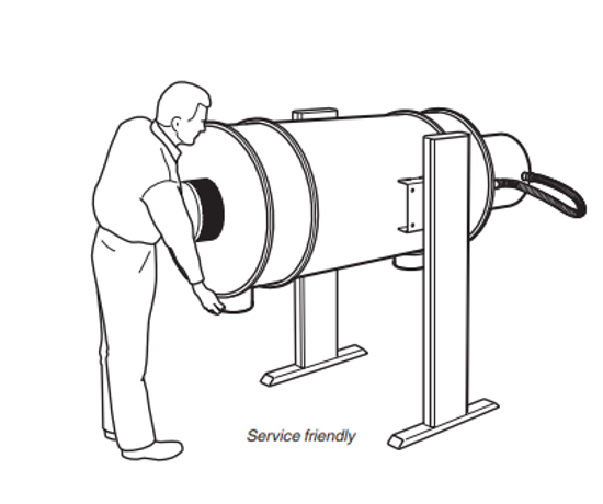 Flexfilter aspiradora indutrial para madera