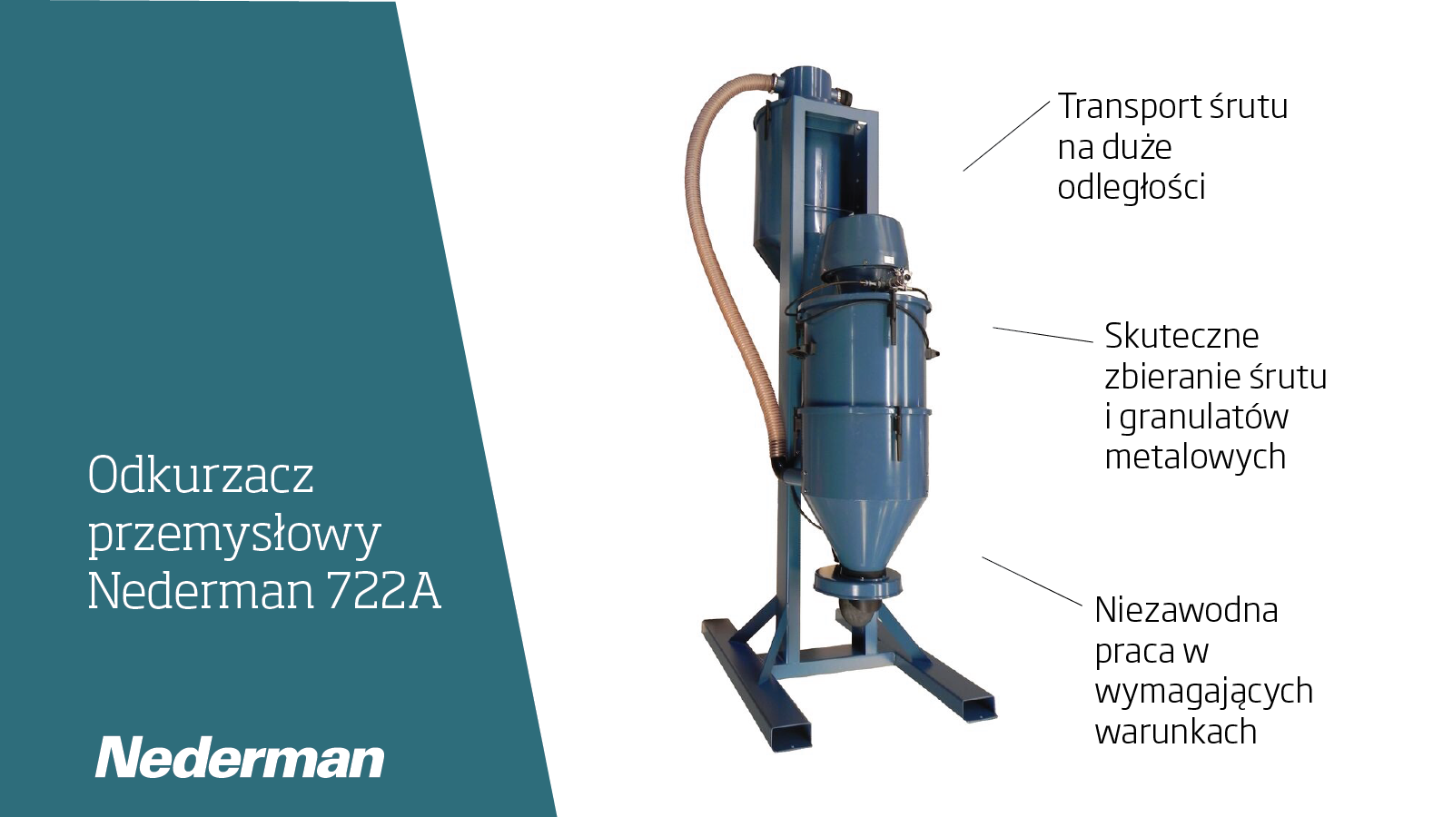 nederman odkurzacz przemyslowy 722a