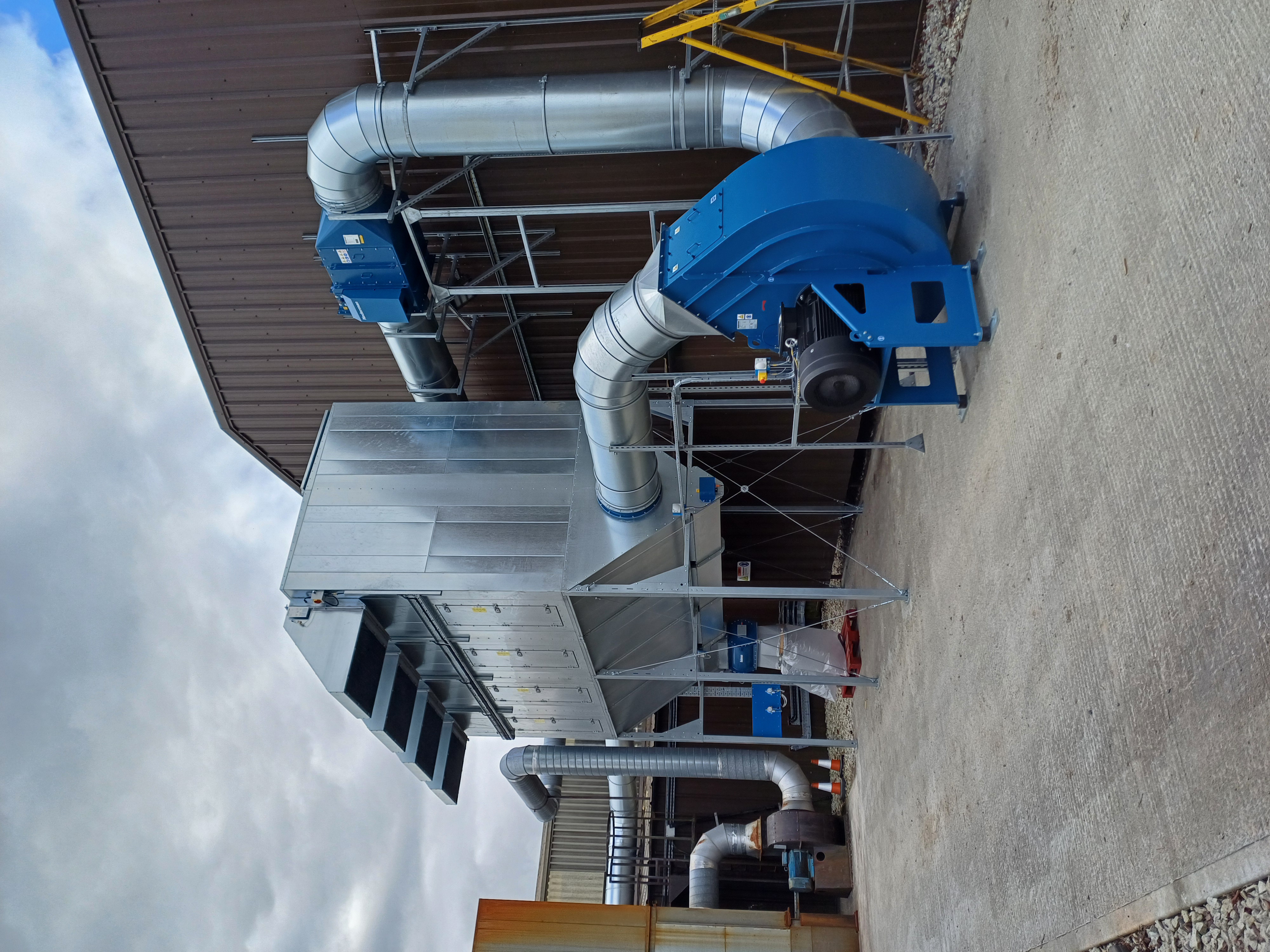Nederman dust extraction system at Tiflex