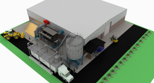 Mass timber manufacturing and dust collection application