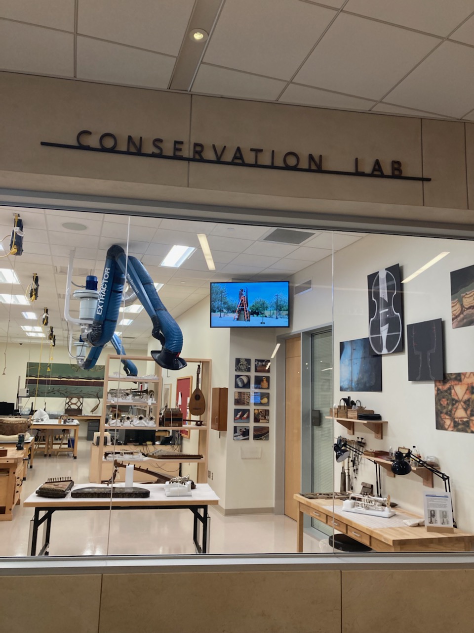 Musical Instrument Museum Conservation Lab
