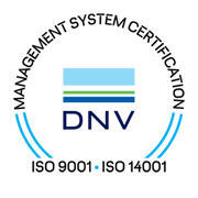  Certification du système de gestion DNV ISO9001-ISO14001