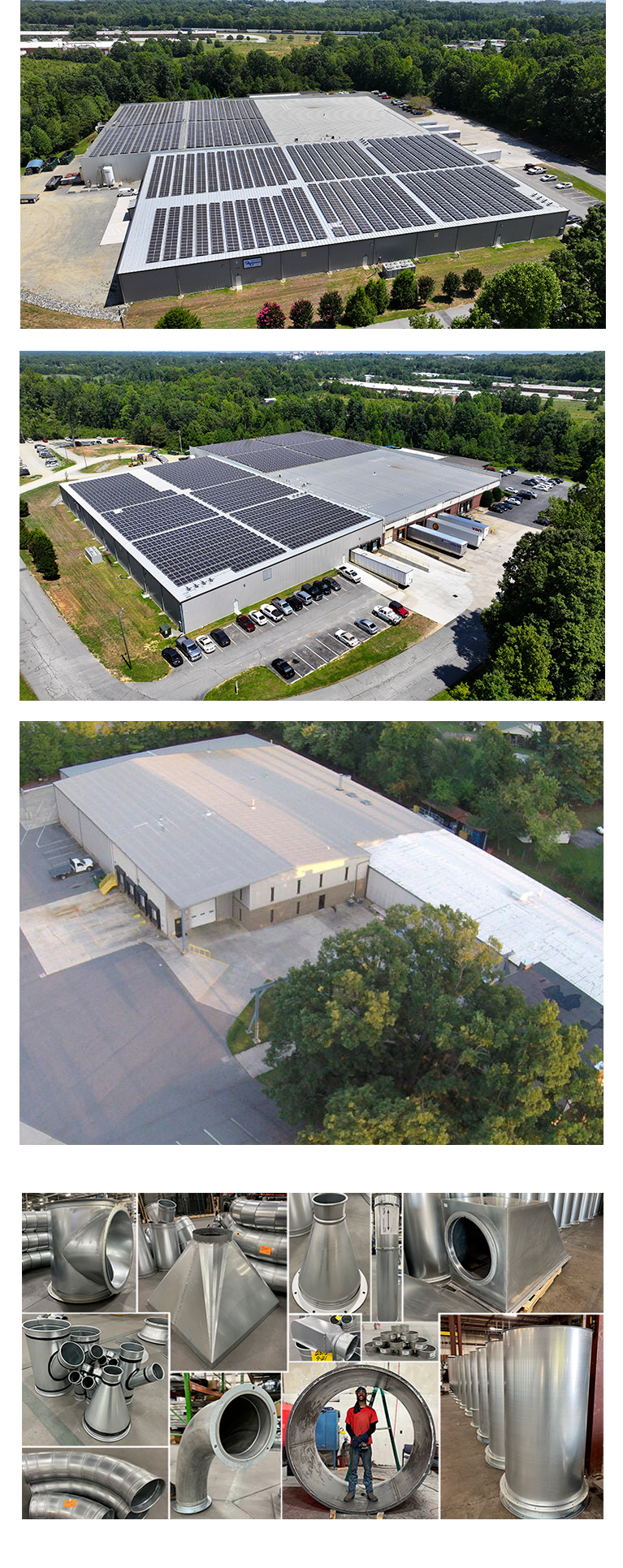 Instalaciones y productos de Nordfab Americas