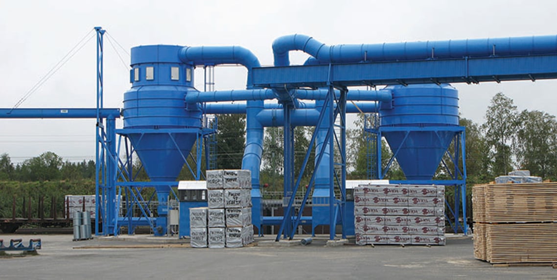 Nordfab Mild Steel Ducting installation at manufacturing facility