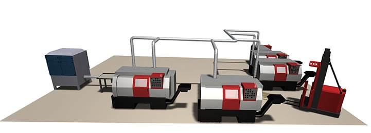 Nordfab QFS sealed duct installation illustration