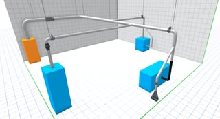 Nordfab QFV 3D duct installation design