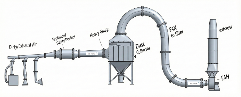 air flow diagram