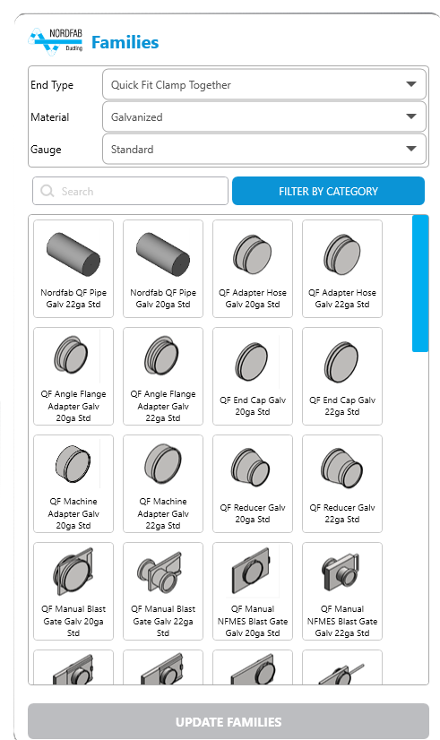 BIM Toolbar from Nordfab