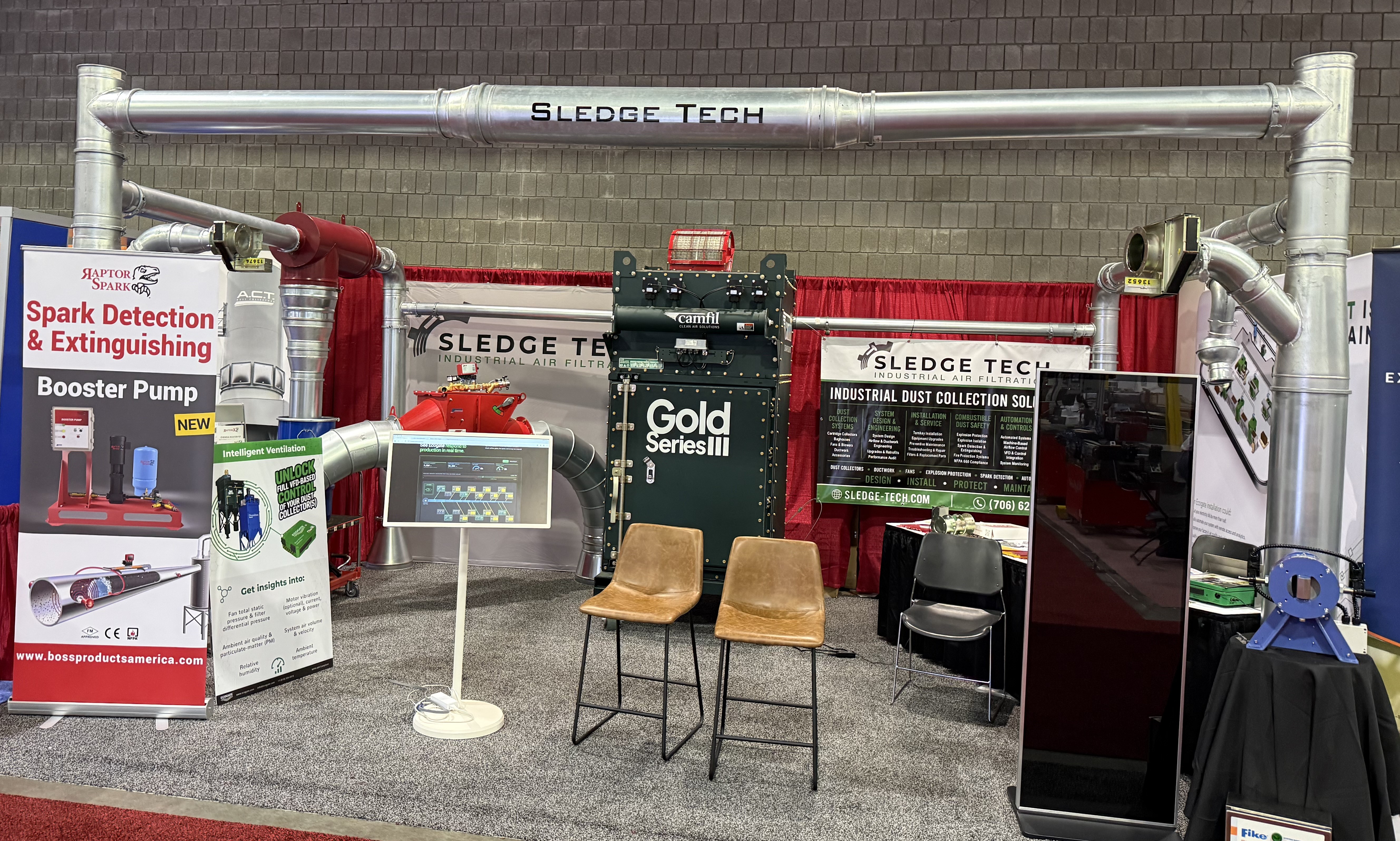 sledgetech booth