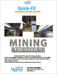Nordfab Ducting for Mining