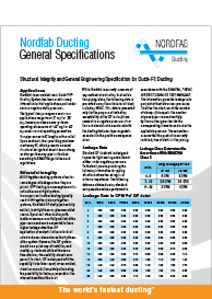 Nordfab Ducting General Specifications