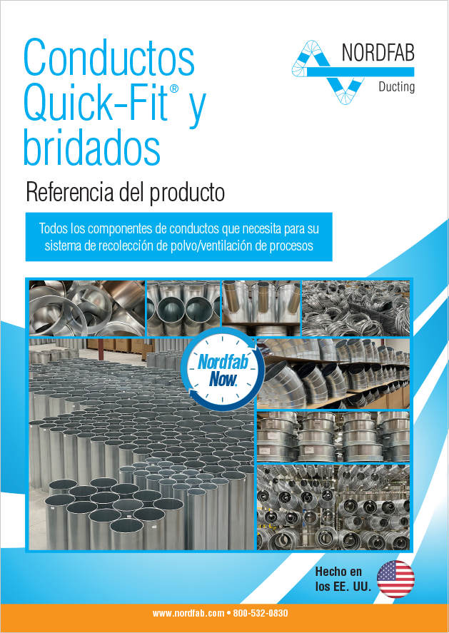 Referencia del producto Nordfab Conductos Quick-Fit y bridados