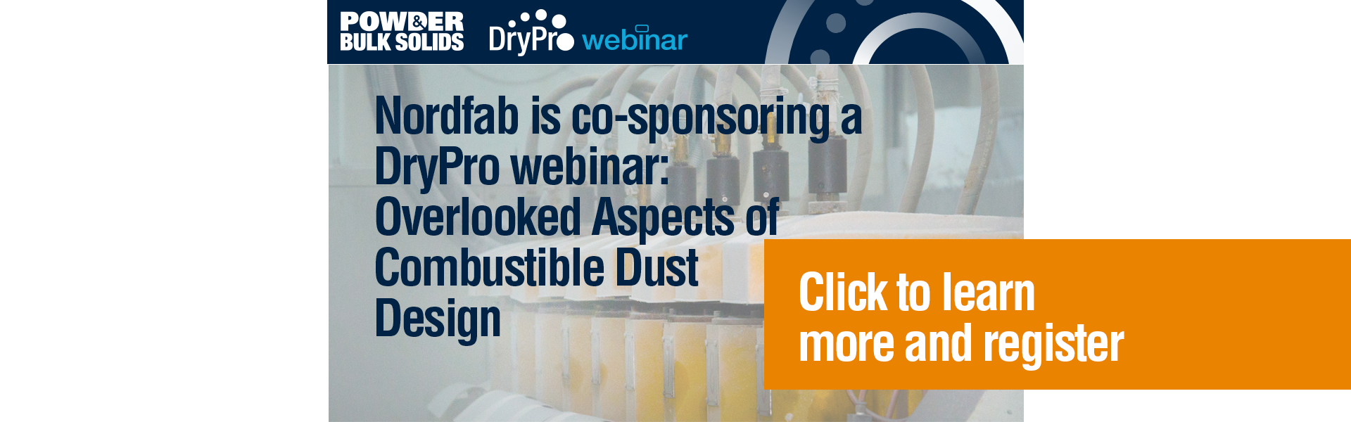 Register for DryPro Dust Collection webinar