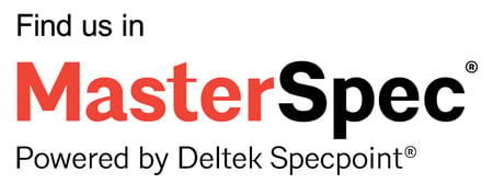 Find us in MasterSpec logo