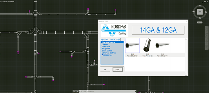 NordCAD Metric screenshot