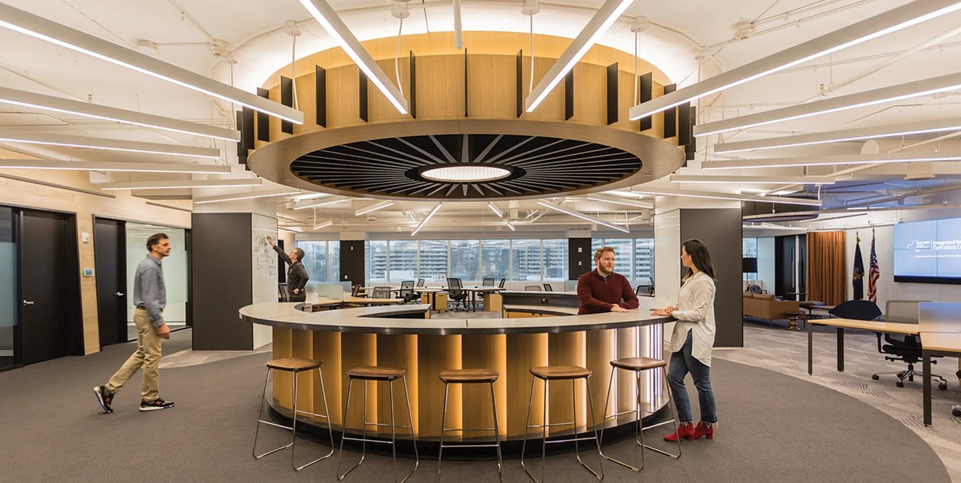 Inside view of Integrated Smart Operations Center