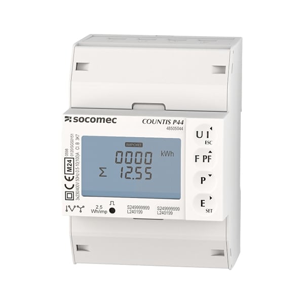 Socomec Countis P44 Three Phase CT Connect Energy Meter