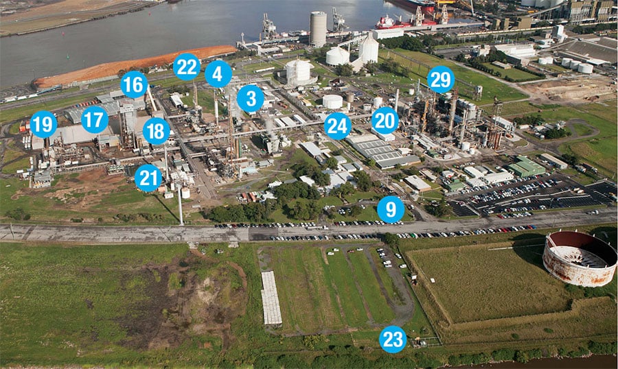 No.1 nitric ccid plant new stack