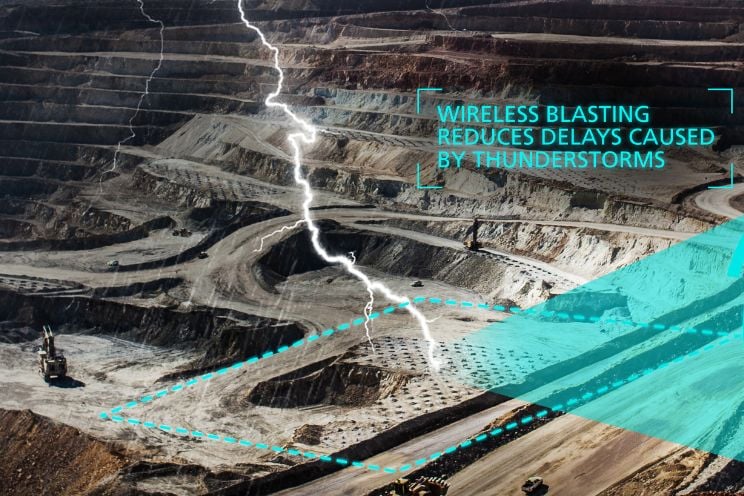 Lightning Risk Reduction in surface mining with WebGen™