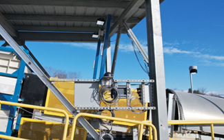 FRAGTrack Conveyor above beltline at New Windsor