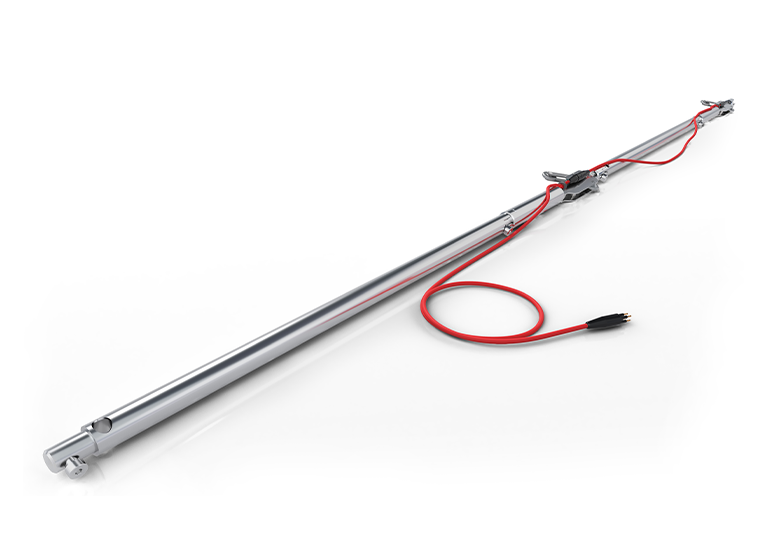 MEMS Digital In-place Inclinometer System on white background