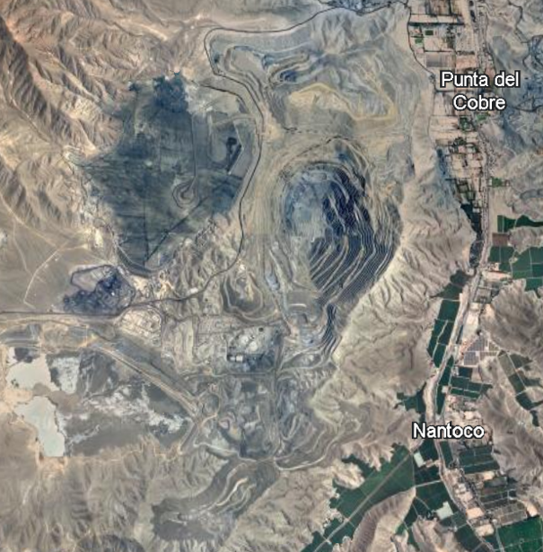 CCMC Open Pit Mine in Atacama Chile