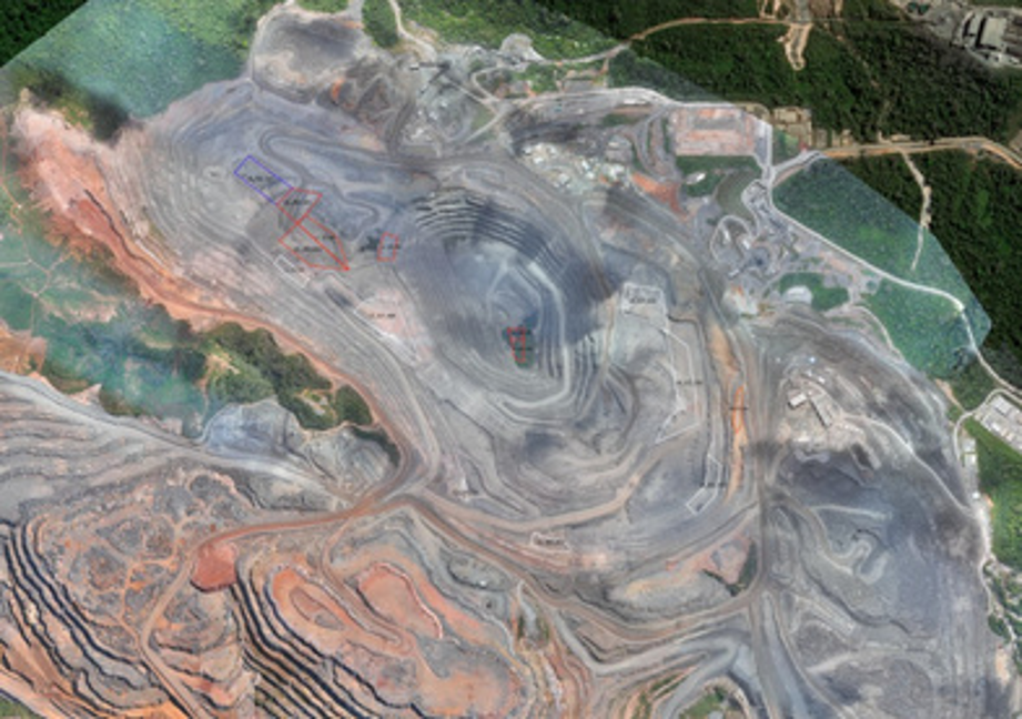 An aerial view of Salobo Mine, Carajás Mineral Province – Vale S.A. 