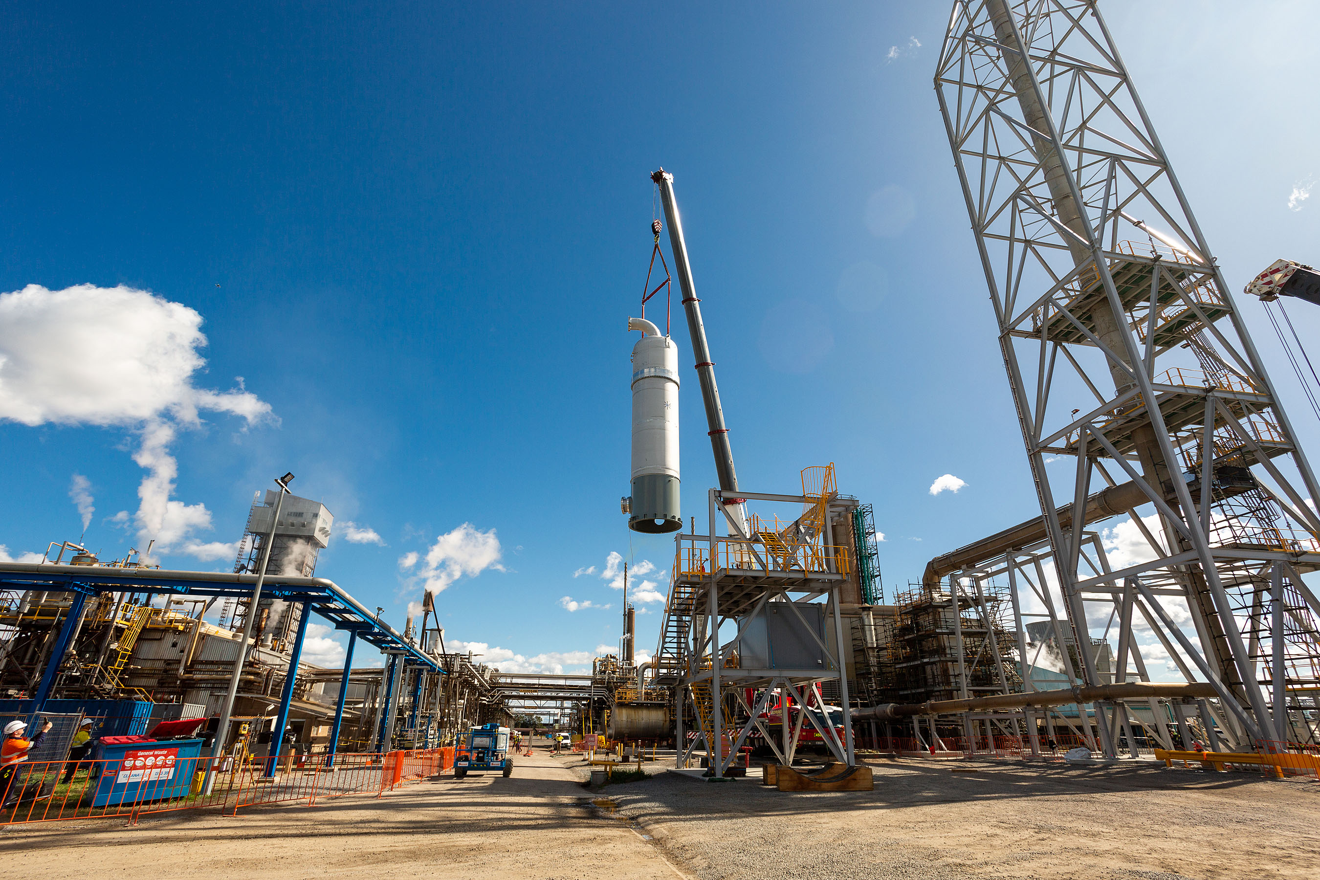 Orica Kooragang Island Manufacturing Plant - Tertiary Abatement Technology installation