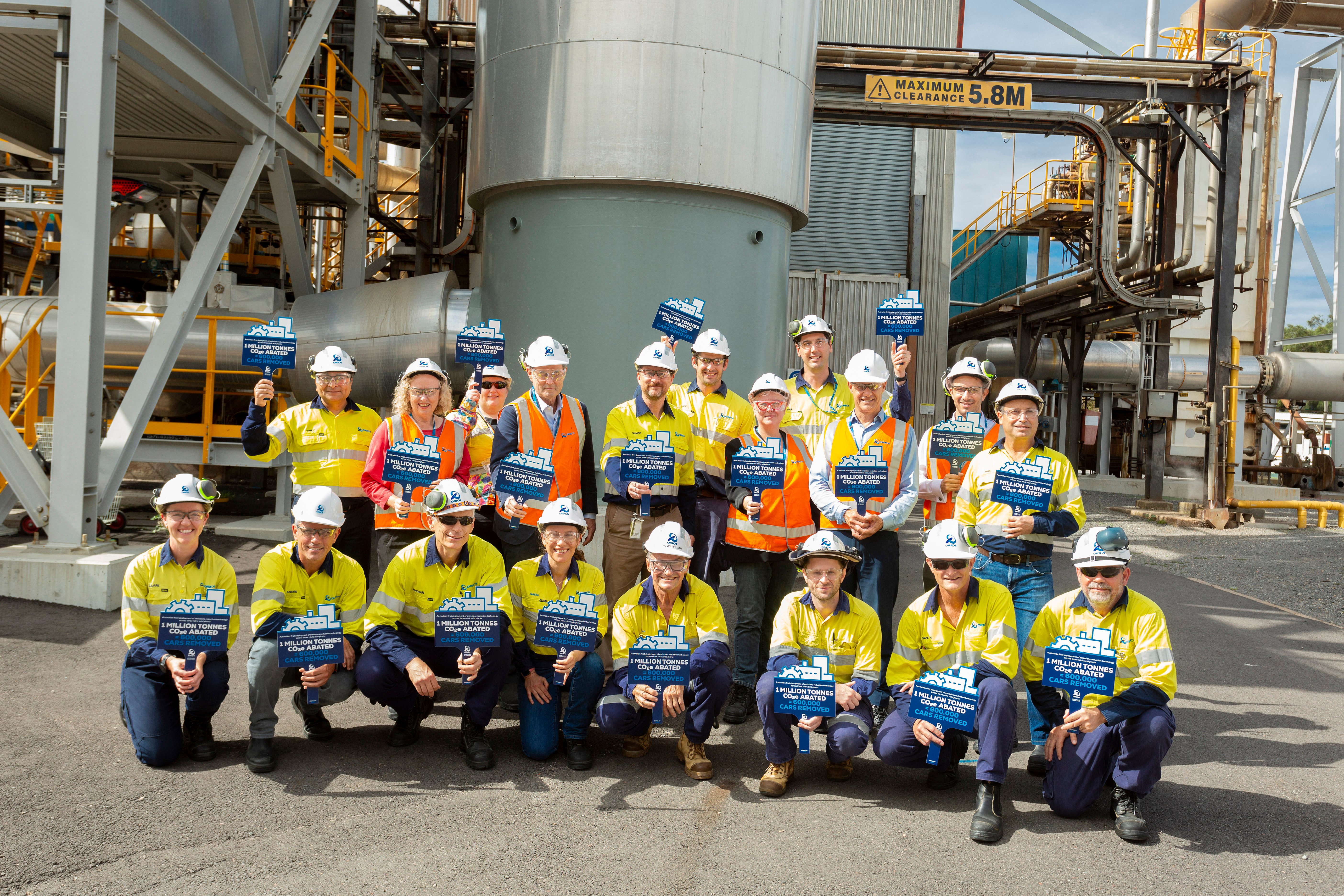 Orica has eliminated one million tonnes of greenhouse gas emissions from our Kooragang Island_2