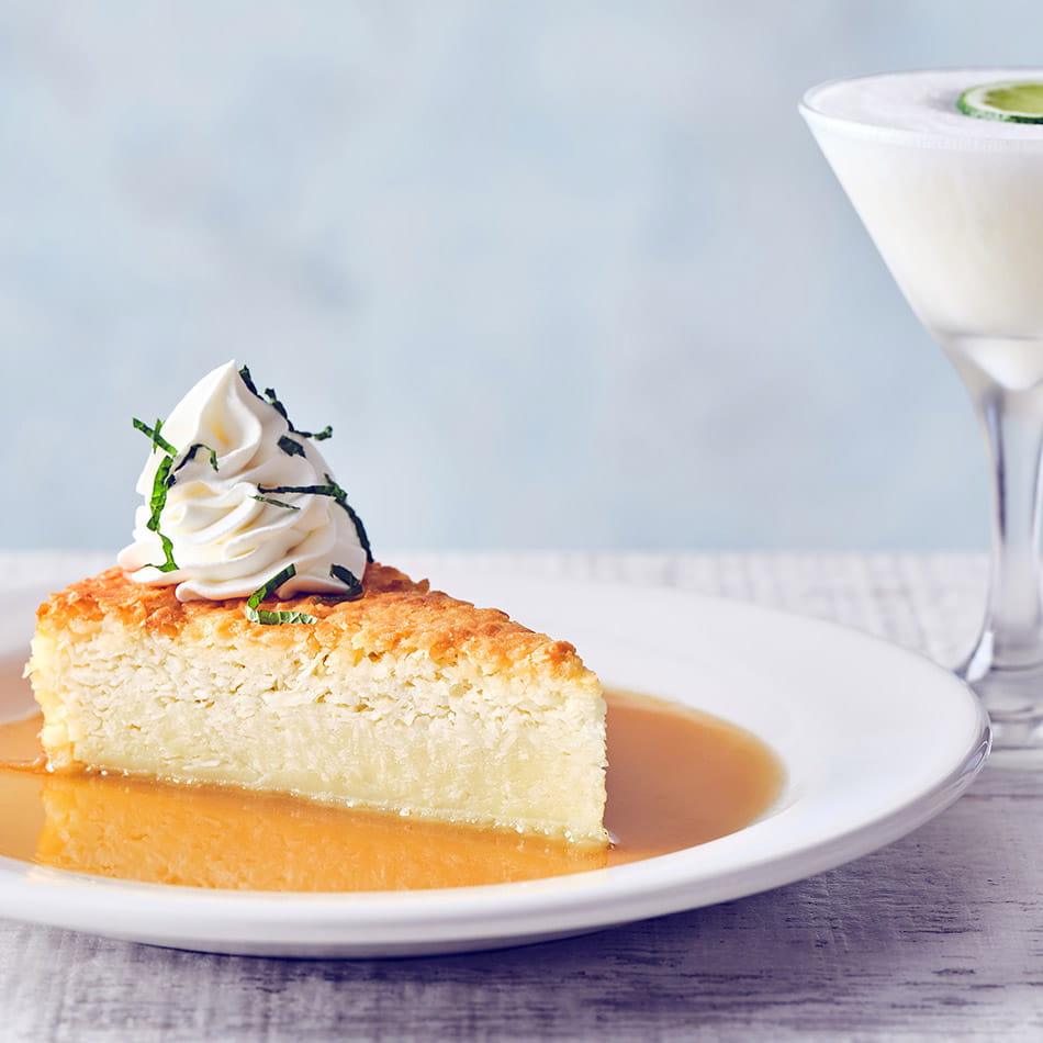 DRUNKEN COCONUT PIE