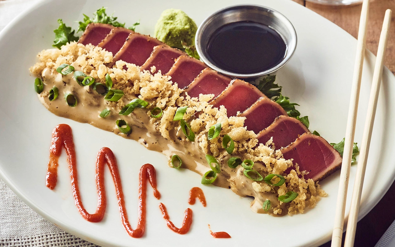 Tempura Crunch Sashimi Tuna