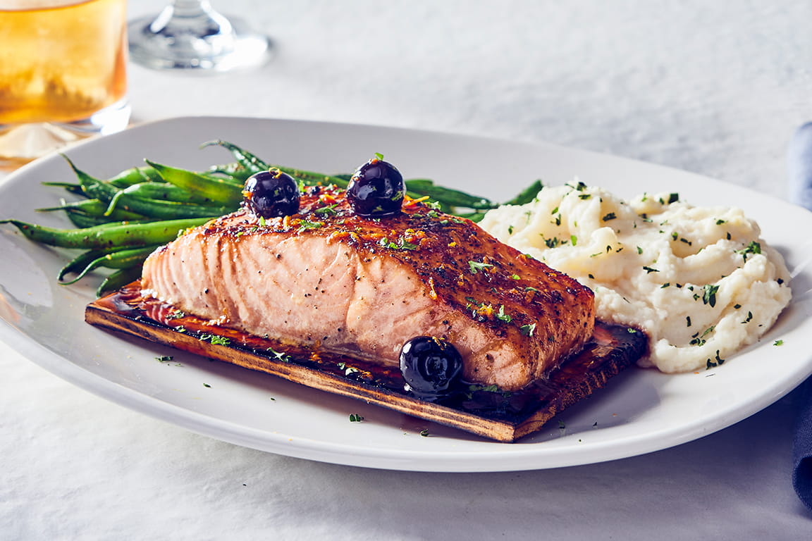 Old Fashioned Cedar Plank Salmon