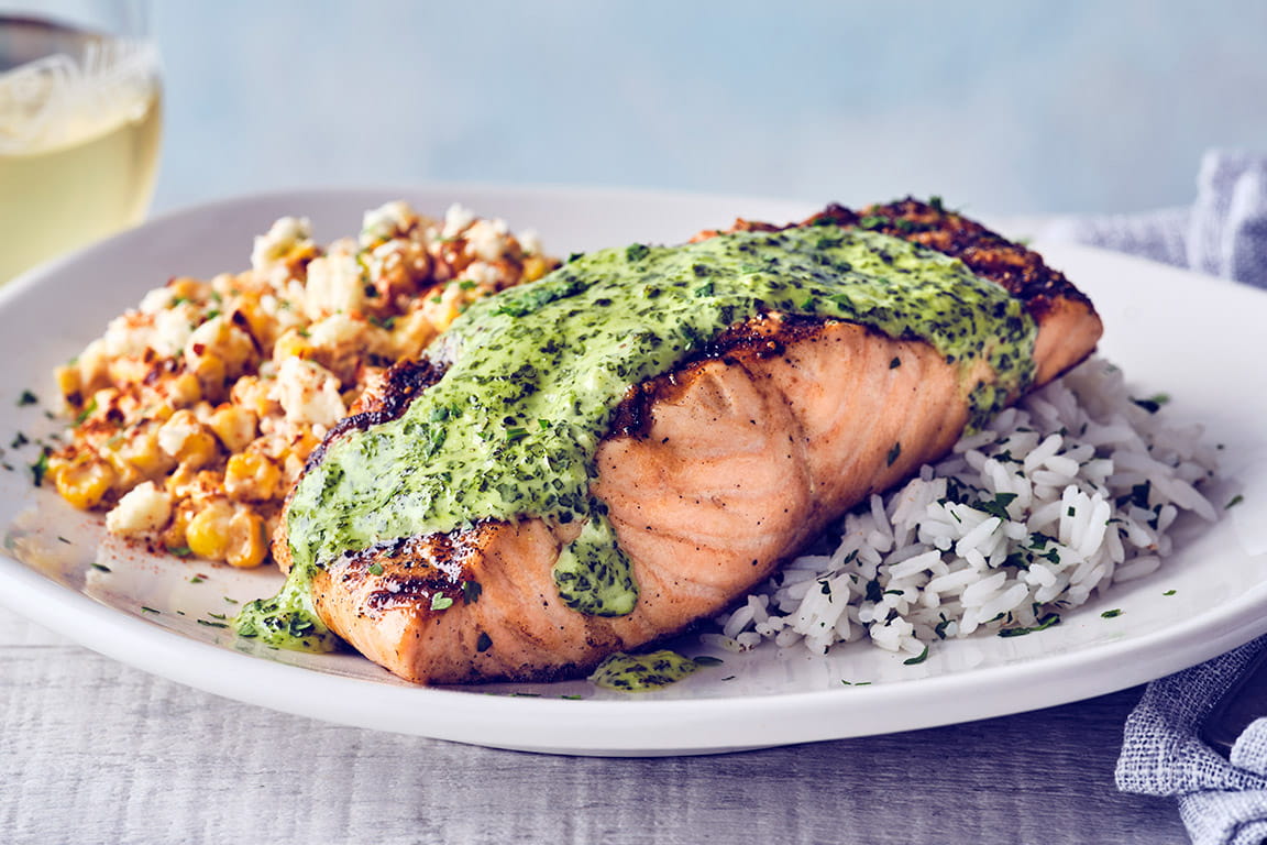 CILANTRO LIME SALMON
