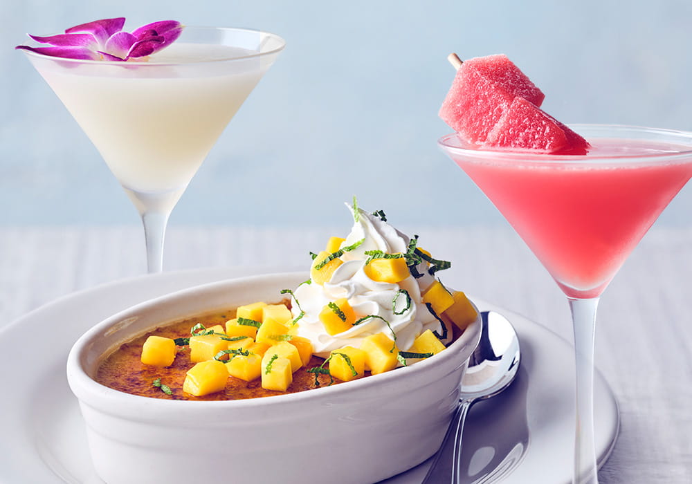 SEASONAL COCKTAILS &DESSERT