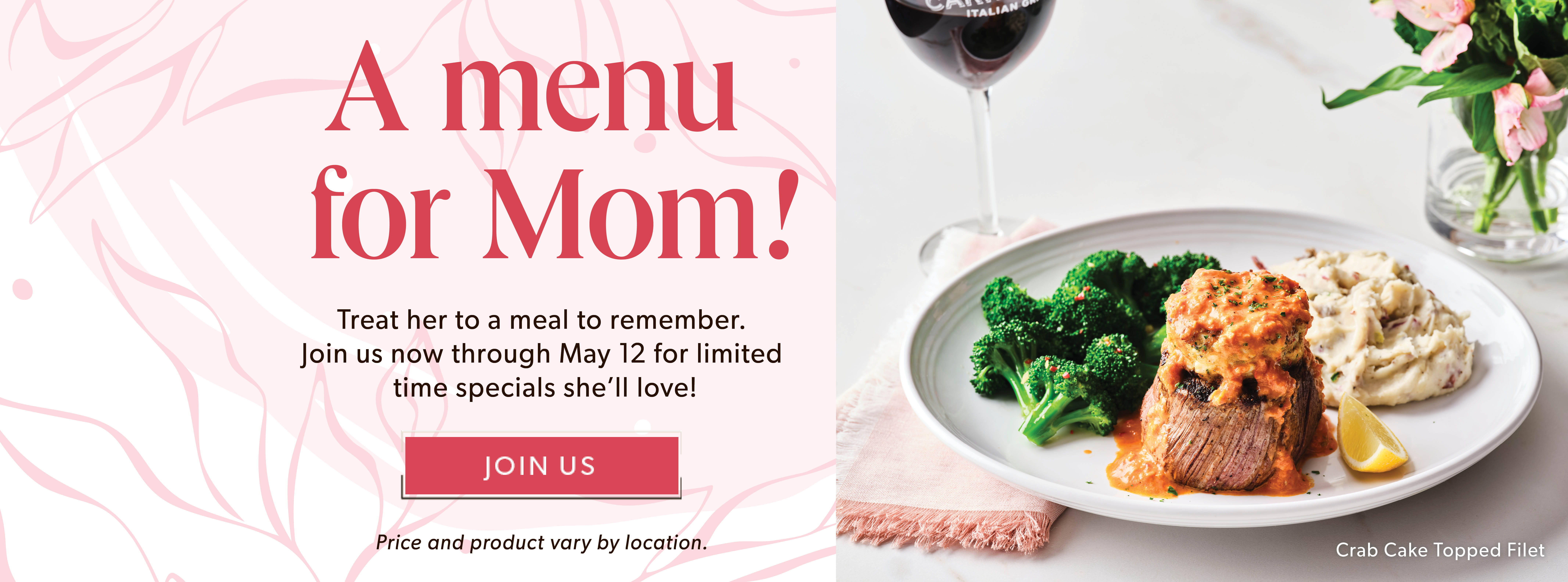 A menu for Mom!