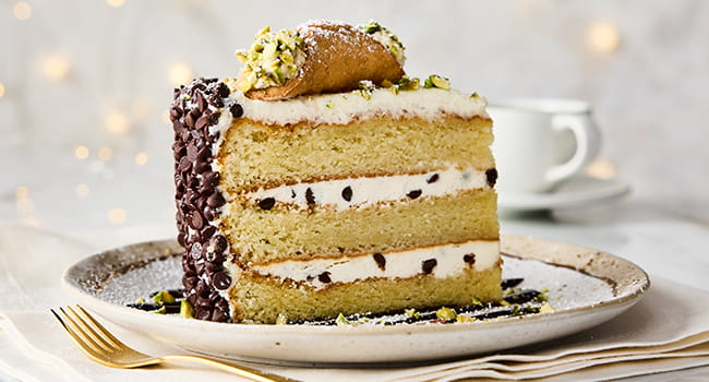 Cannoli Cake for Two