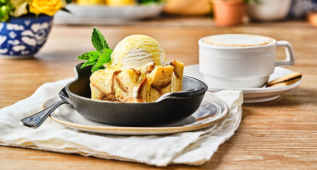 LIMONCELLO BREAD PUDDING