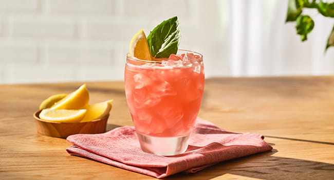 Watermelon Basil Lemonade