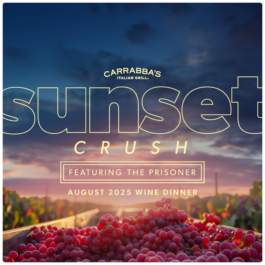 Sunset Crush Featuring The Prisoner August Wine Dinner