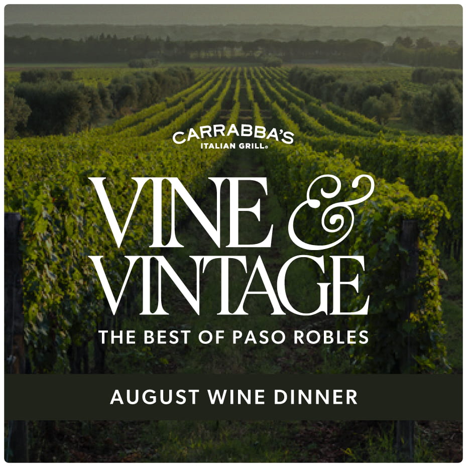 Vine & Vintage The Best Of Paso Robles August Wine Dinner