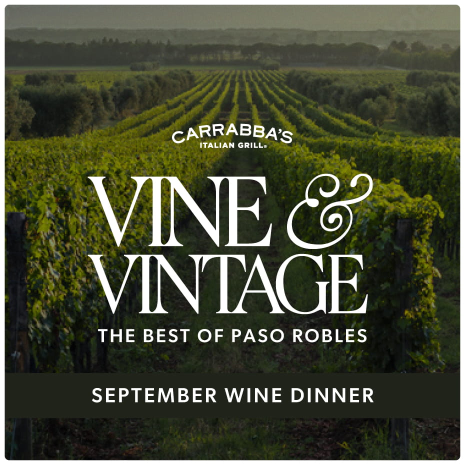 Vine & Vintage The Best Of Paso Robles September Wine Dinner