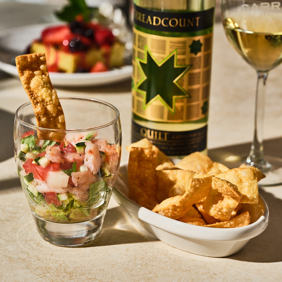 Shrimp & Scallop Watermelon Ceviche