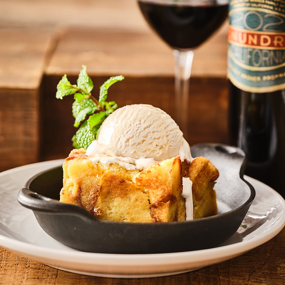 LIMONCELLO BREAD PUDDING