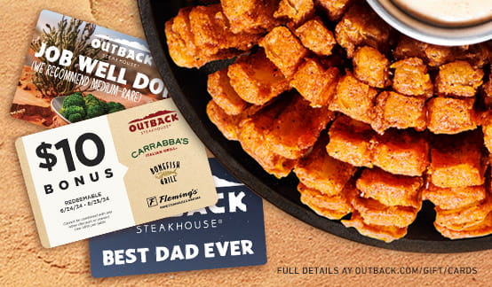 Outback Steakhouse Gift Card - Dads and Grads