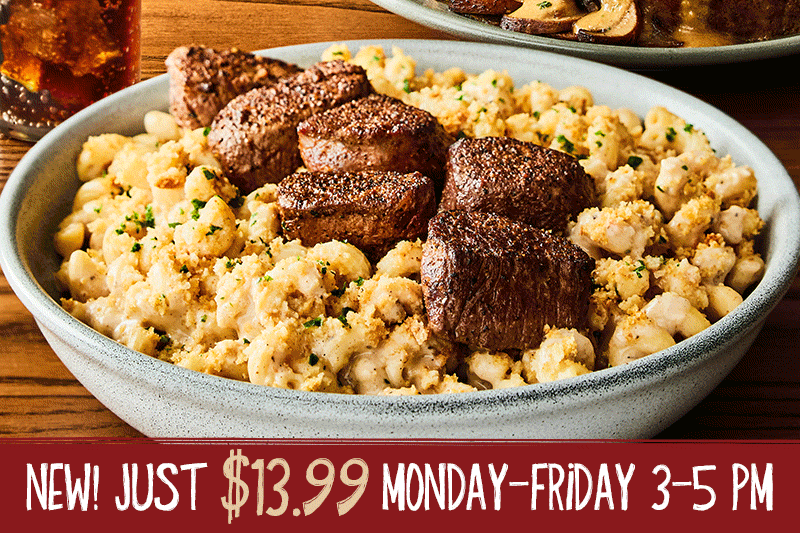 NEW! Just $13.99 Monday-Friday 3-5PM