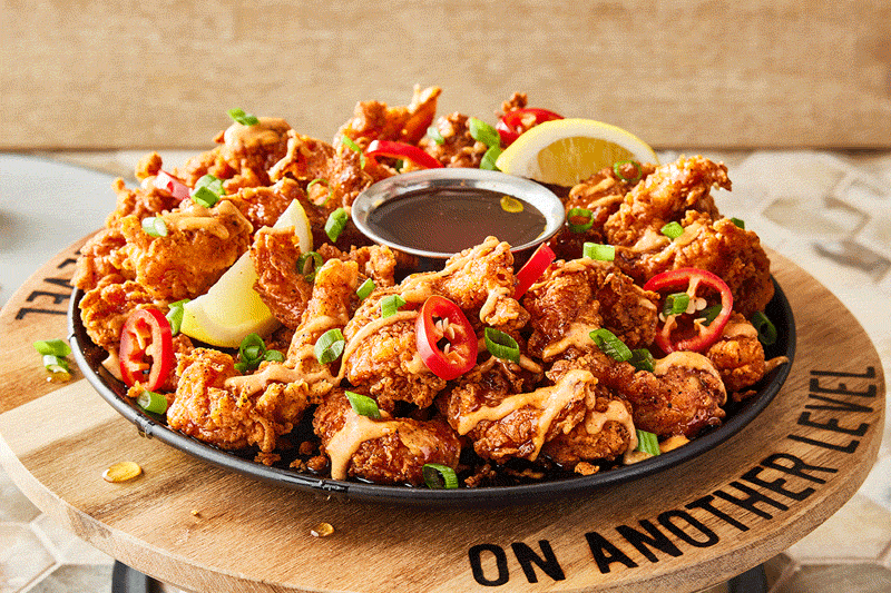 Hot Honey Fried Shrimp