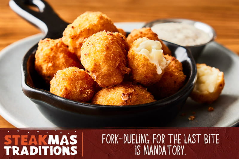 Steakhouse Mac & Cheese Bites