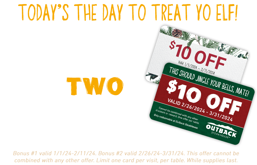 Texas de Brazil Two Restaurant $50 E-Gift Cards